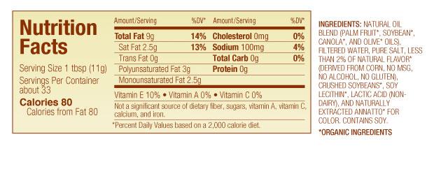 Earth Balance Whipped Spread, Organic, 369g