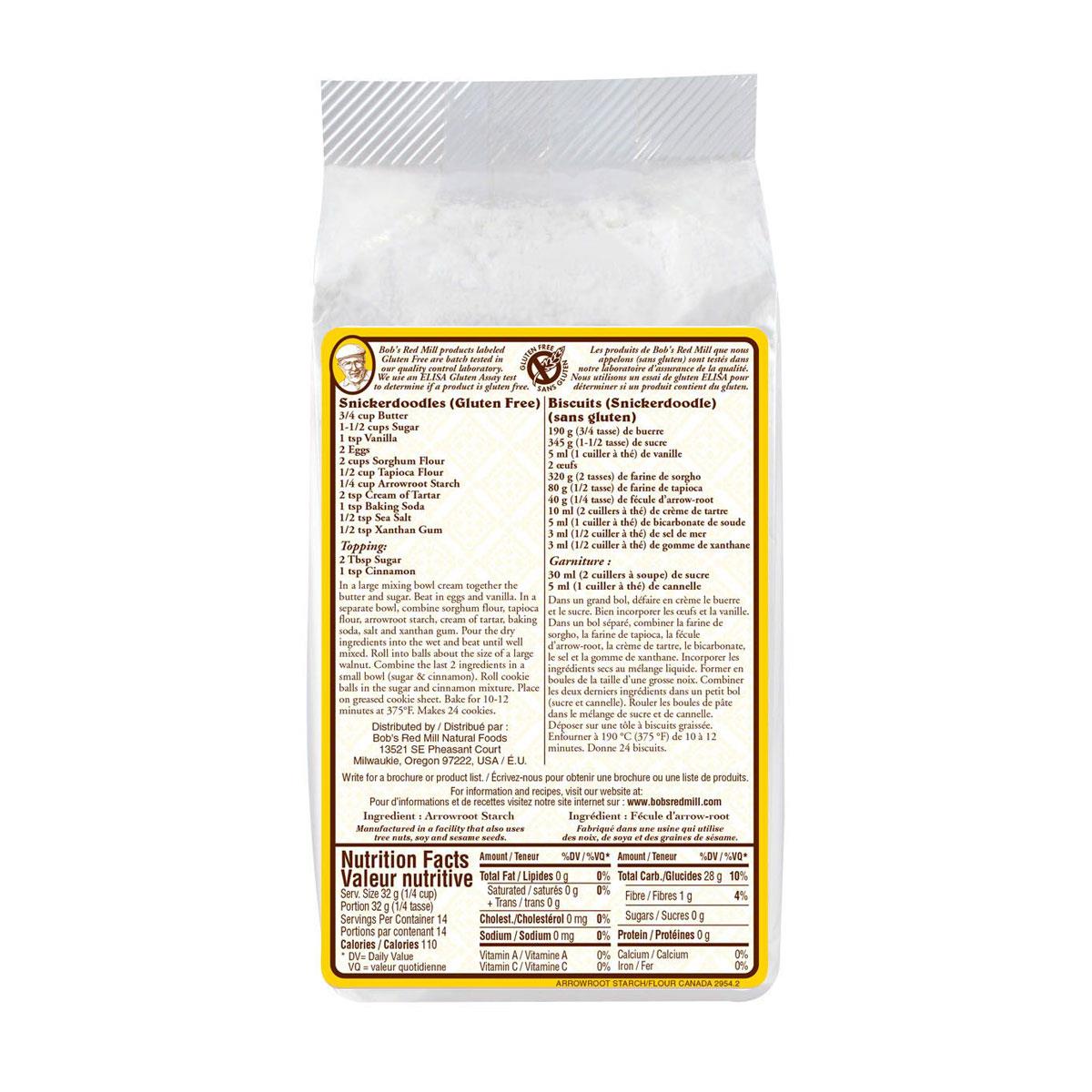 Arrowroot Starch/Flour - 453 g