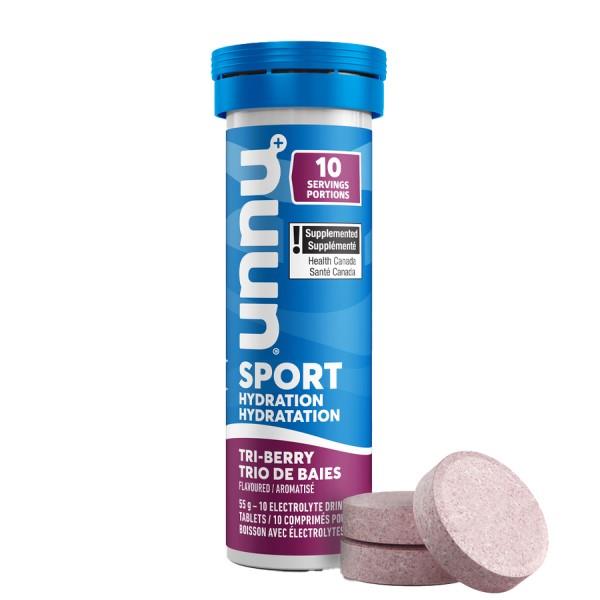 NUUN SPORT HYDRATION TRI-BERRY - 10 TABS