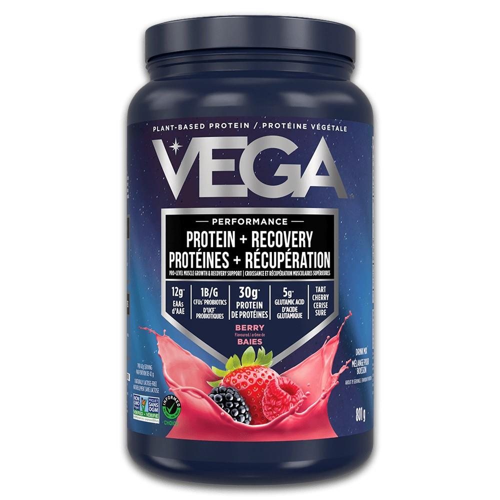 PLANT PROTEIN + RECOVERY - BERRY / 801g
