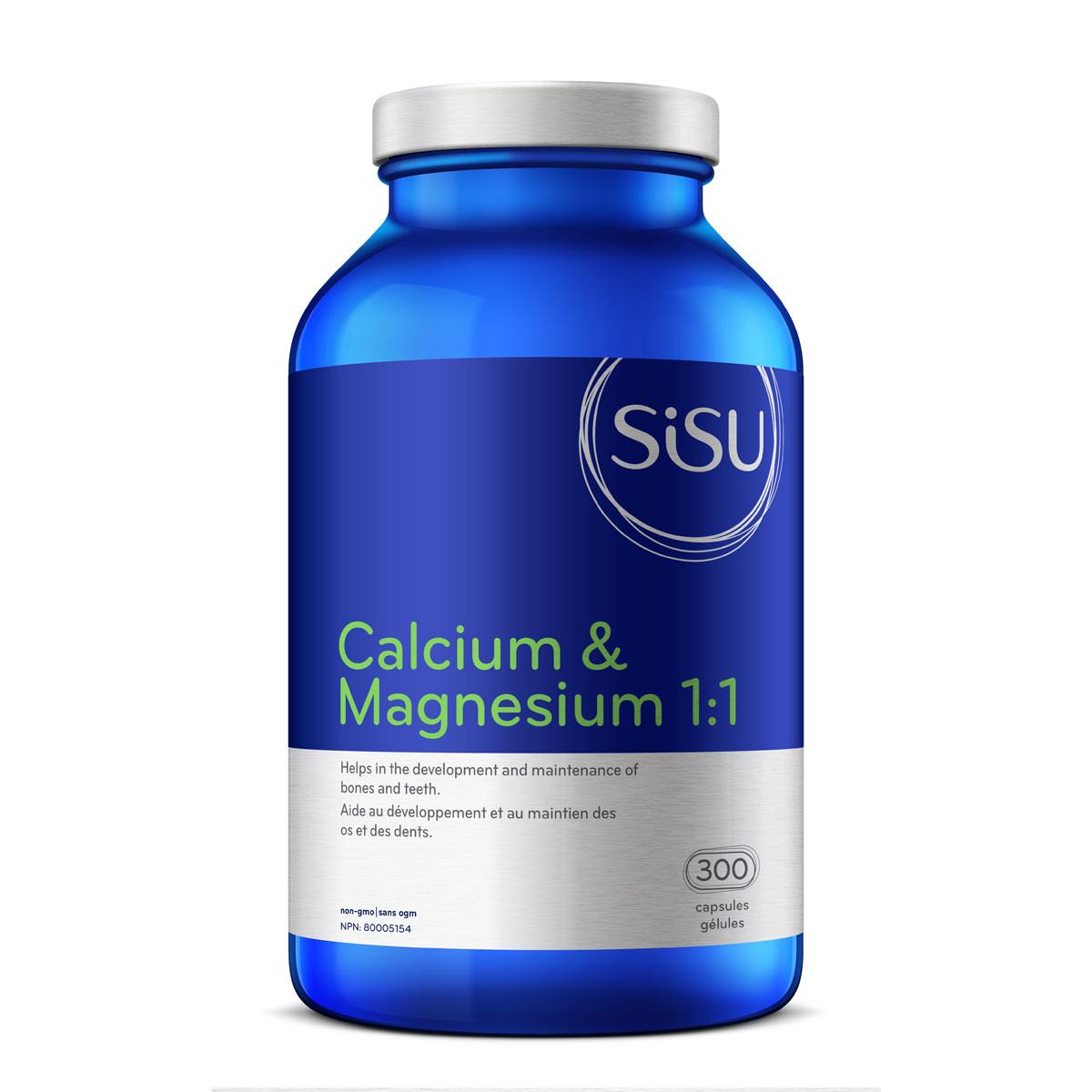 Calcium & Magnesium 1:1 with D3 - 300 Capsules