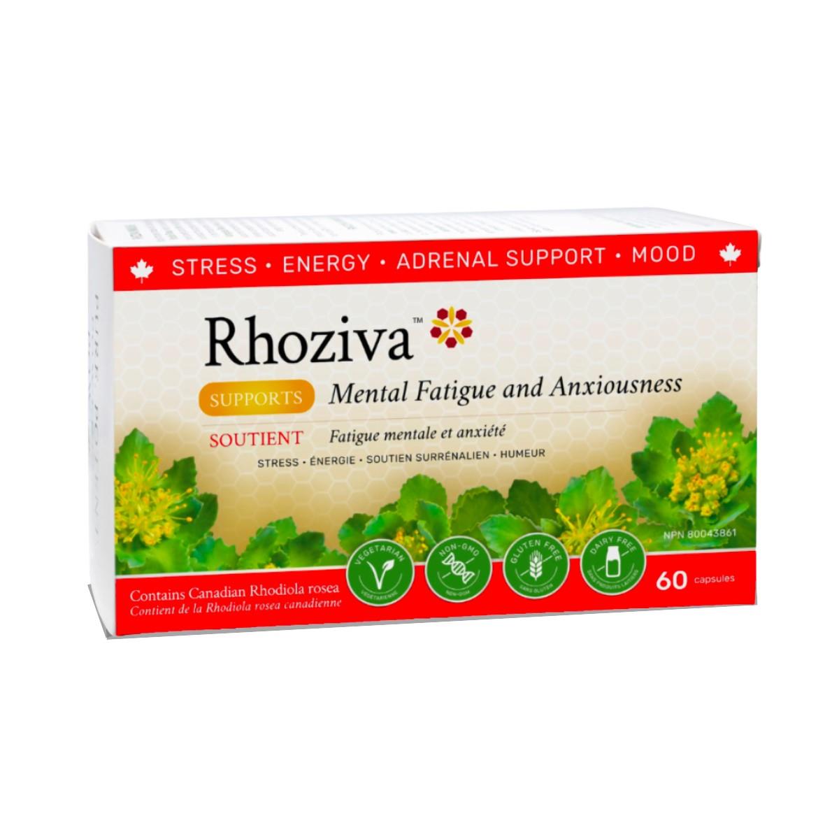 Nanton Nutraceuticals Rhoziva, 100mg - 60 VCaps
