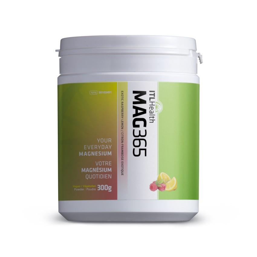 ITL MAG365 MAGNESIUM - RASPBERRY LEMON / 300g