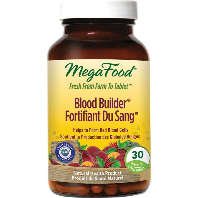 MEGA FOOD BLOOD BUILDER , 30TABS