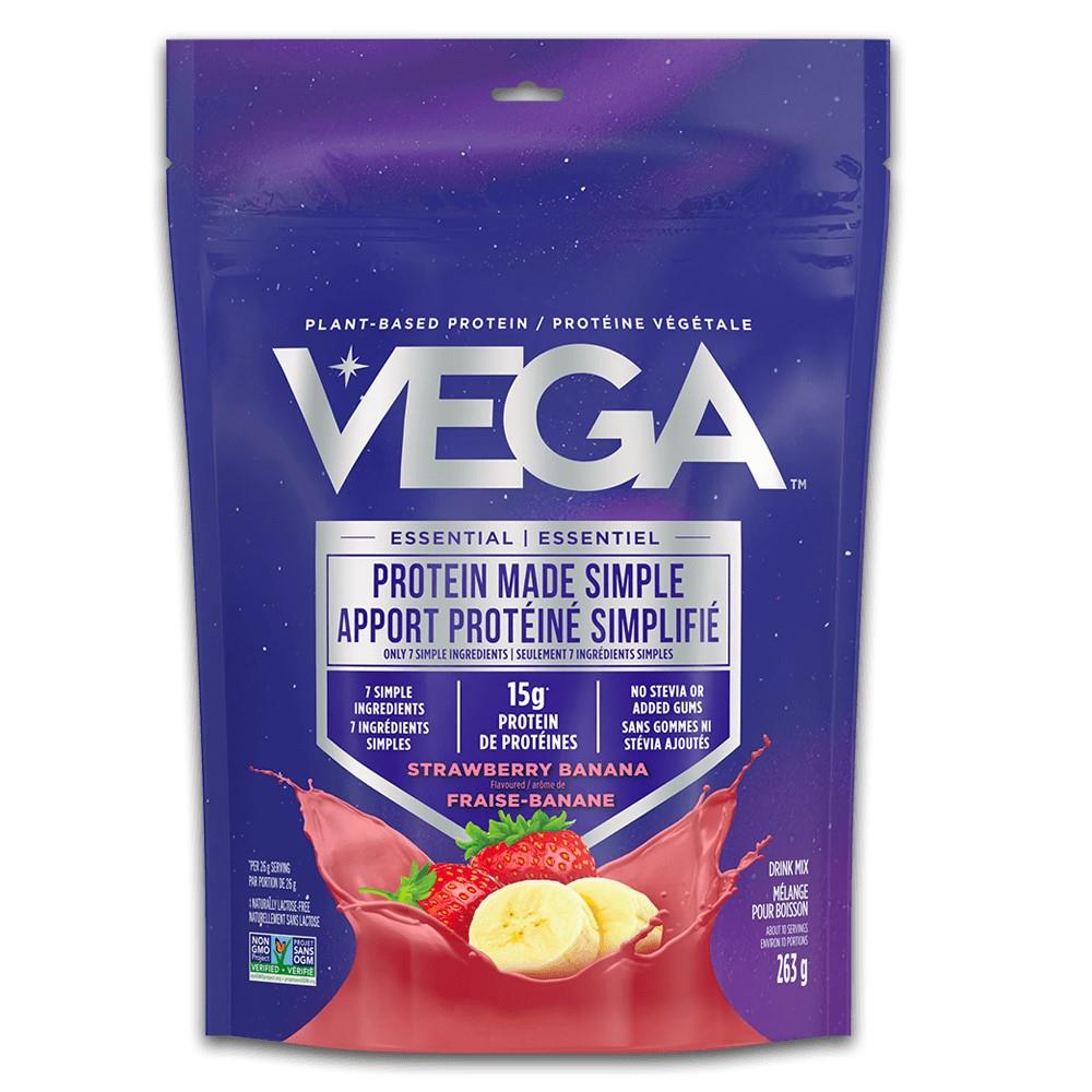 PLANT PROTEIN - STRAWBERRY BANANA / 263g