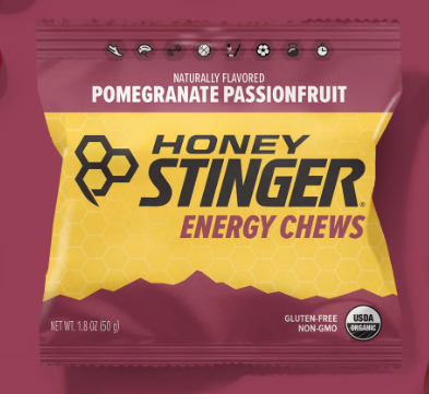 HONSTI ENERGY CHEWS POM/PASS 50G
