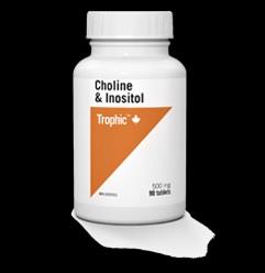 TROPHIC CHOLINE INOSITOL, 500MG/180TABS