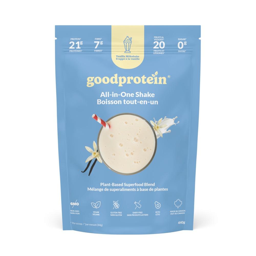GOOD PROTEIN PLANT-BASED ALL-IN-ONE SHAKE - VANILLA / 440g