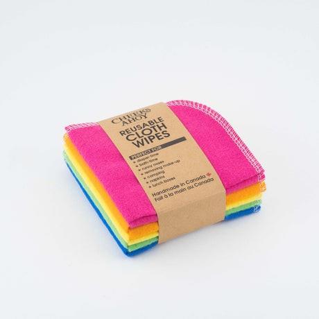 CHEEKS CLOTH WIPES - RAINBOW / 10 PACK