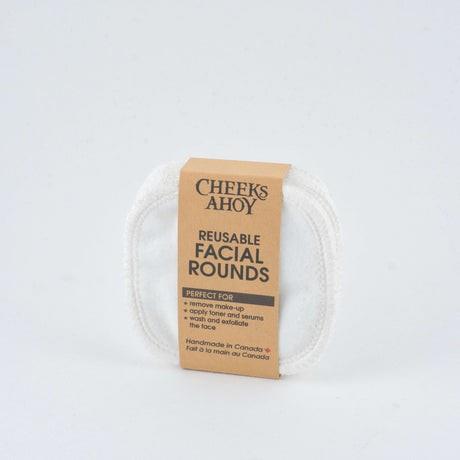 CHEEKS FACIAL ROUNDS - WHITE / 8 PACK