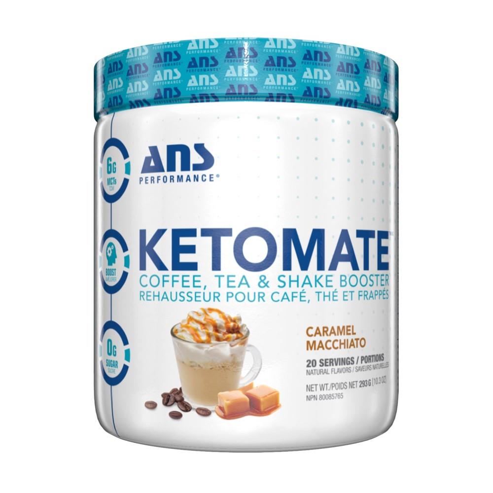 KETOMATE MCT BEVERAGE BOOSTER - CARAMEL MACCHIATO / 300g