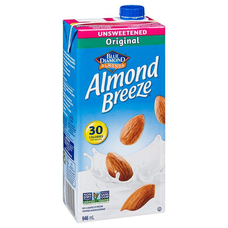 ALMOND BREEZE - UNSWEETENED ORIGINAL / 946ml