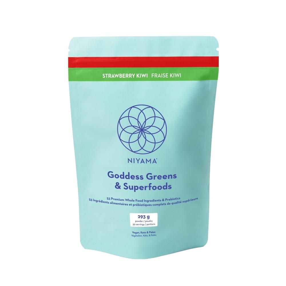 NIYAMA GREENS & SUPERFOODS - STRAWBERRY KIWI / 293g