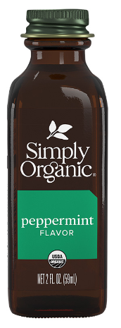 SIMPLY ORGANIC PEPPERMINT FLAVOUR ORGANIC, 59ML