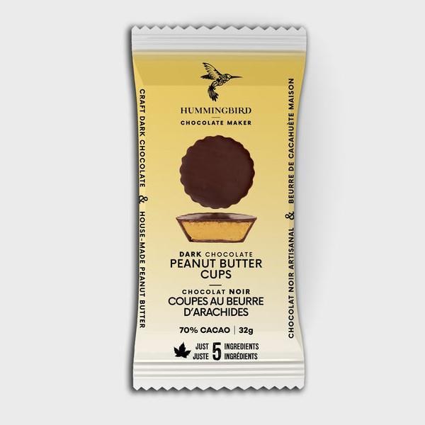 HUMM PEANUT BUTTER CUPS DARK CHOCOLATE - 32g / 2 CUPS