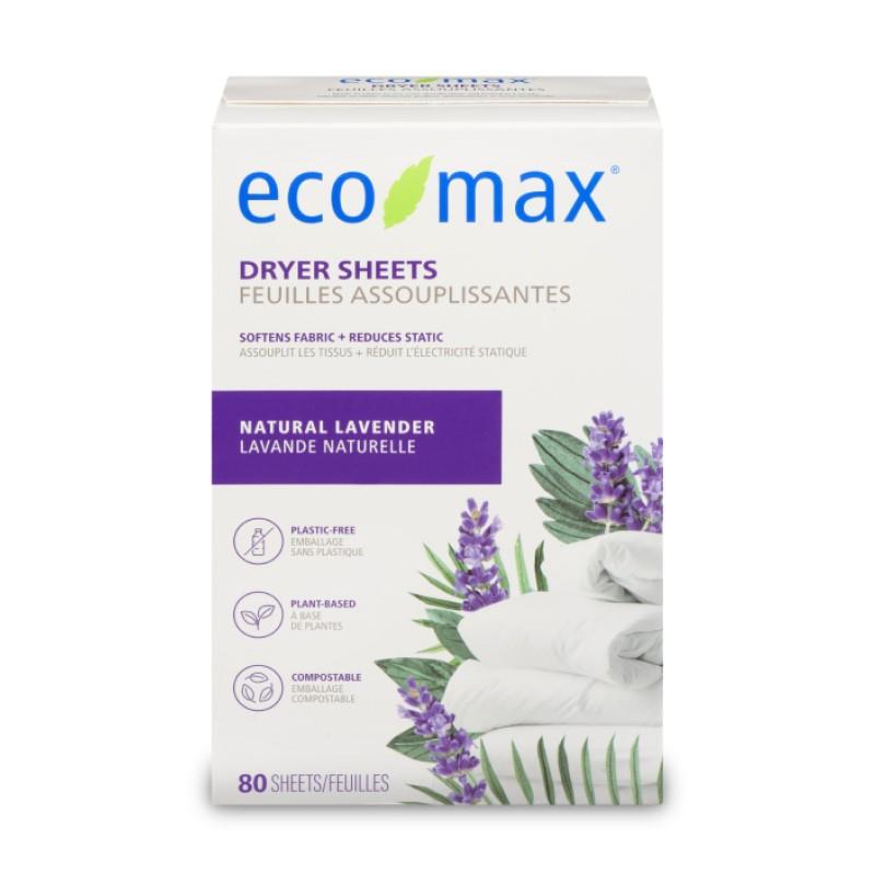 DRYER SHEETS - LAVENDER / 80 SHEETS