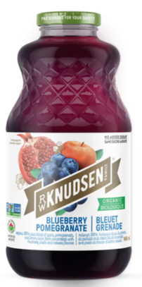 BLUEBERRY POMEGRANATE JUICE ORGANIC - 946ml