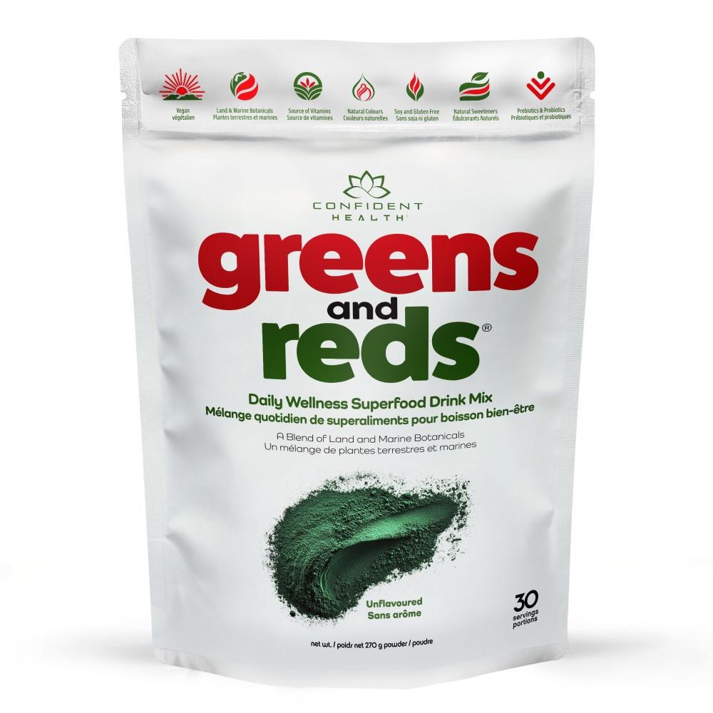 GREENS AND REDS DRINK MIX - UNFLAVOURED / 270g