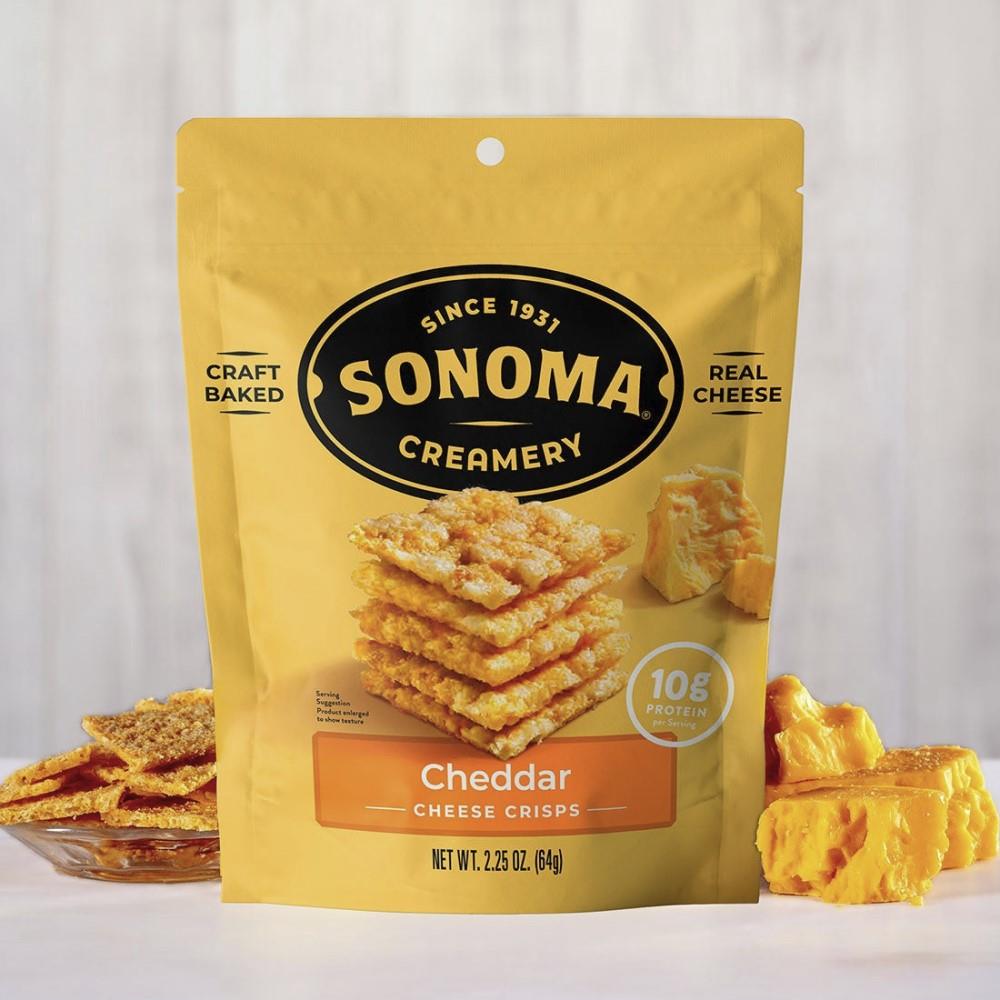 CHEESE CRISPS - CHEDDAR / 64g