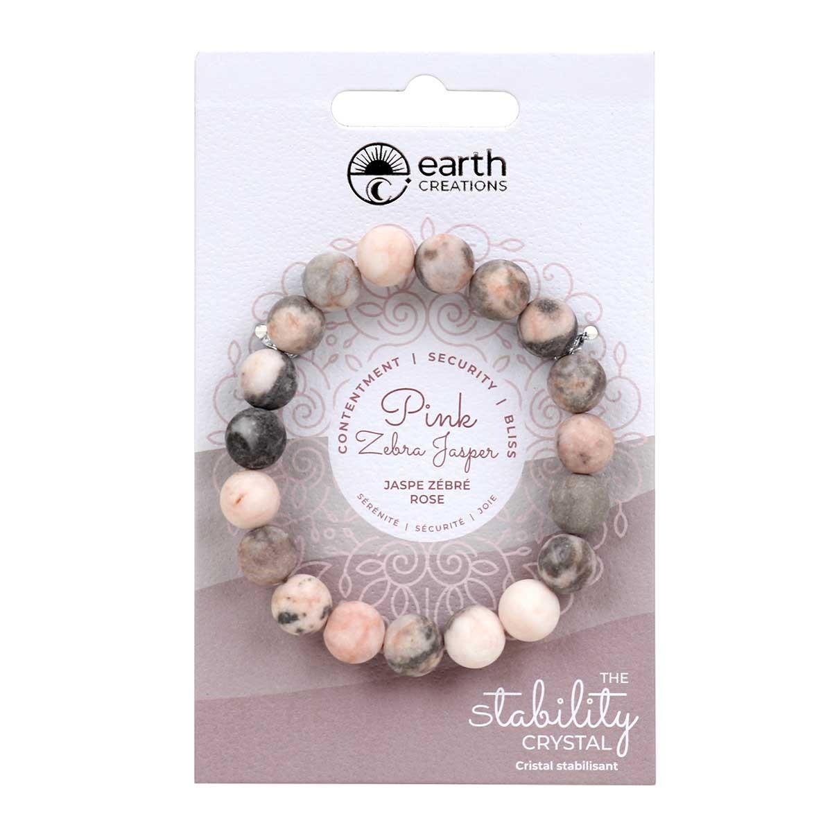 EARCRE BRACELET PINK JASPER
