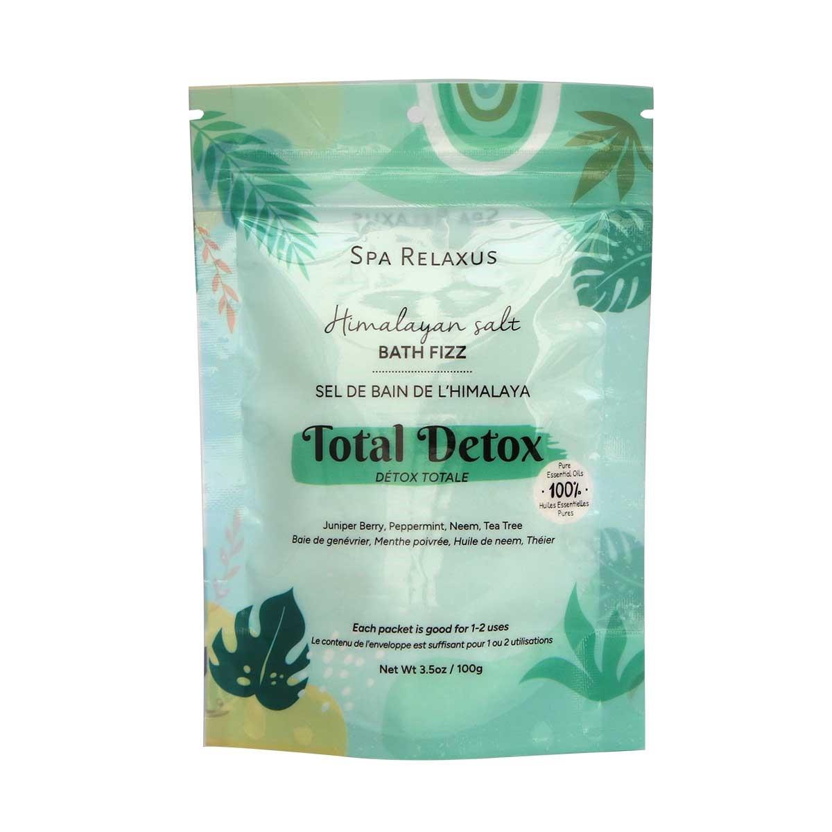 RELAXUS BATH FIZZ TOTAL DETOX 100G