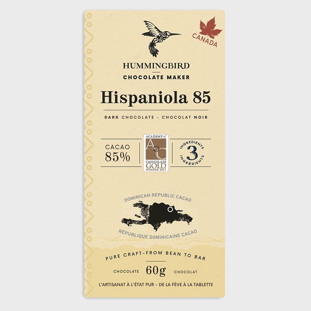 DARK CHOCOLATE BAR - HISPANIOLA 85 / 60g