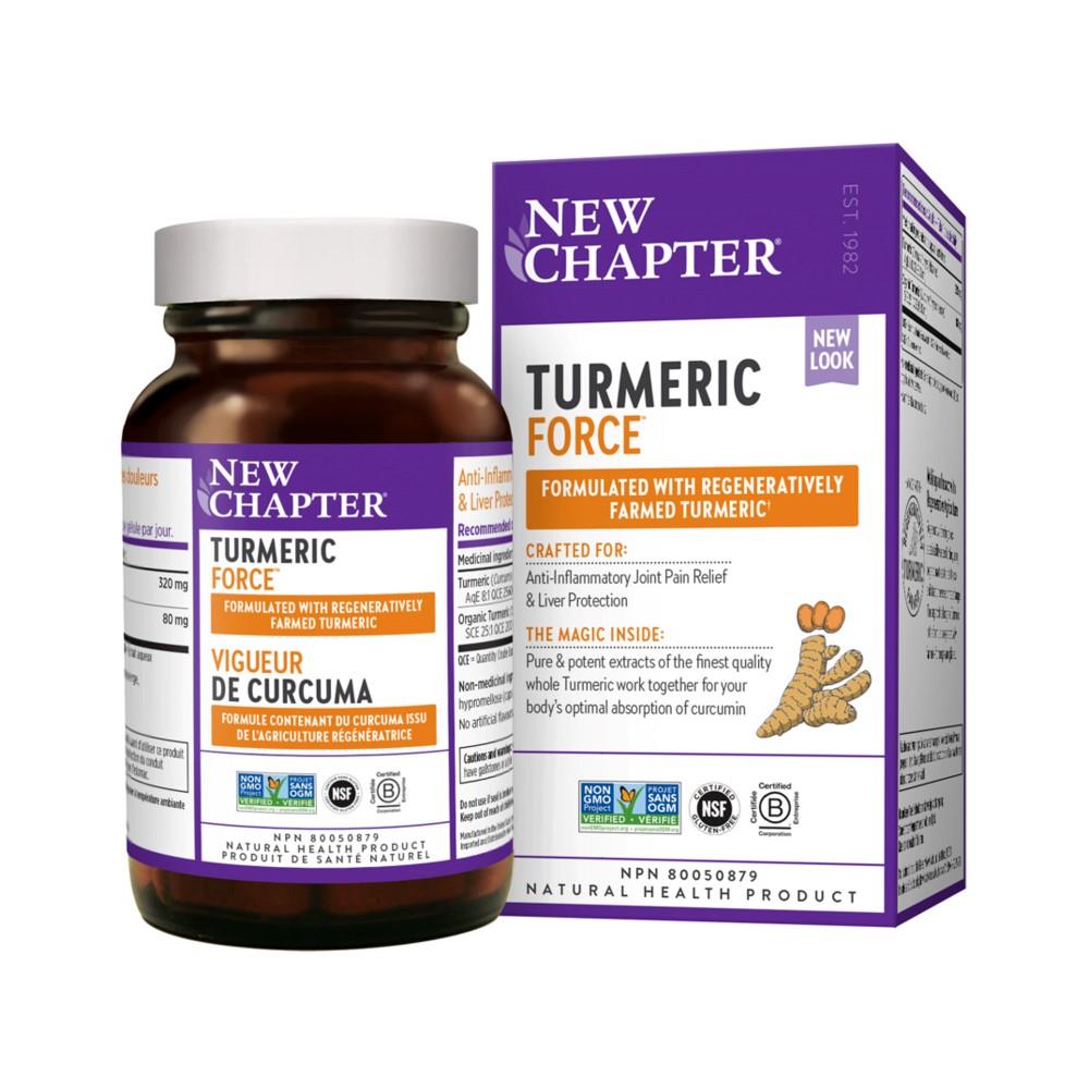 NEW CHAPTER Turmeric Force - 120 Capsules