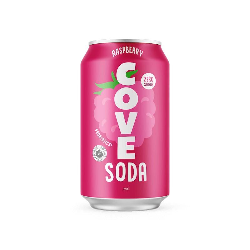 COVE PROBIOTIC SODA - RASPBERRY / 355ml