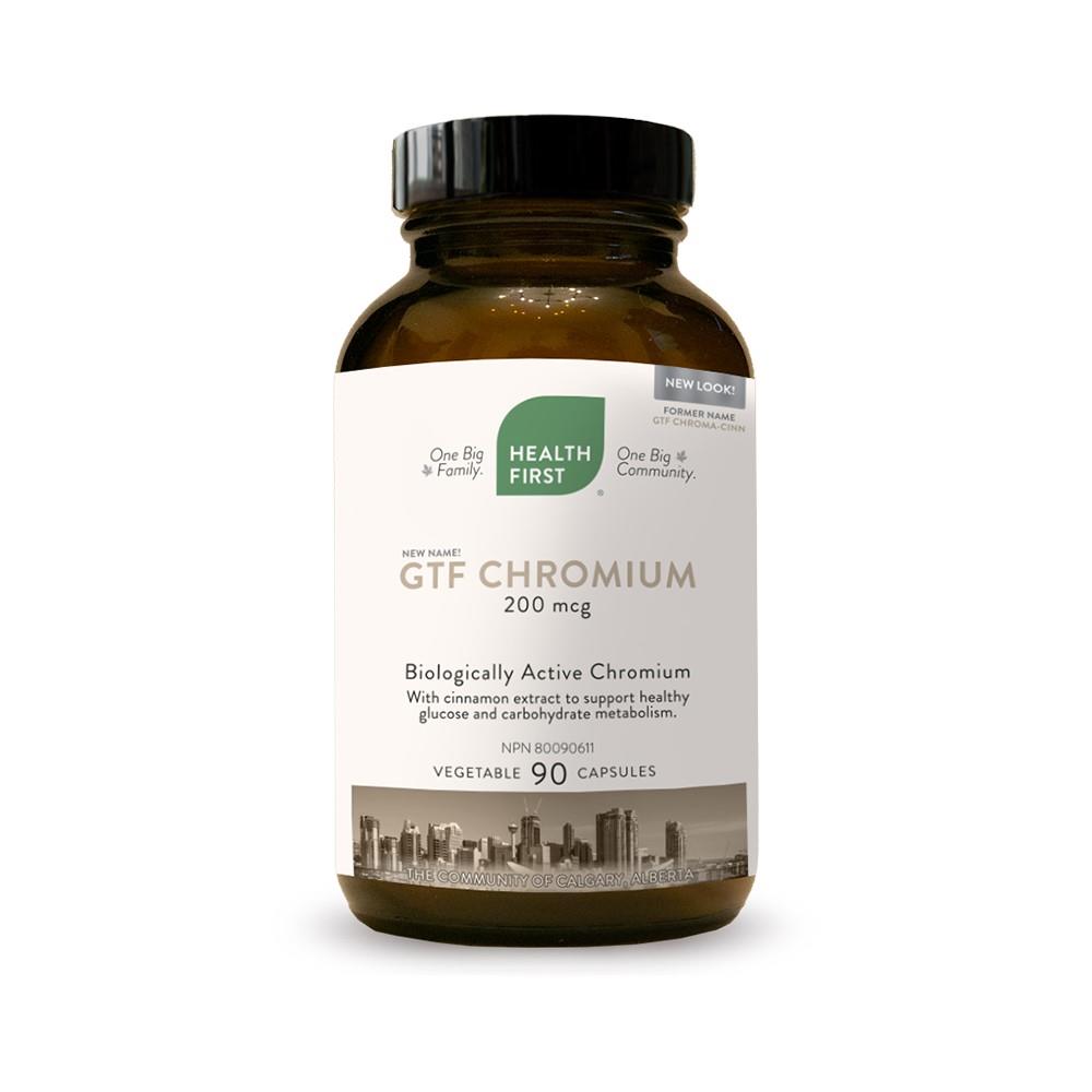 GTF Chromium - 200 mcg / 90 Vegetarian Capsules