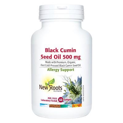 NEW ROOTS BLACK CUMIN SEED OIL - 500mg / 60 SGELS