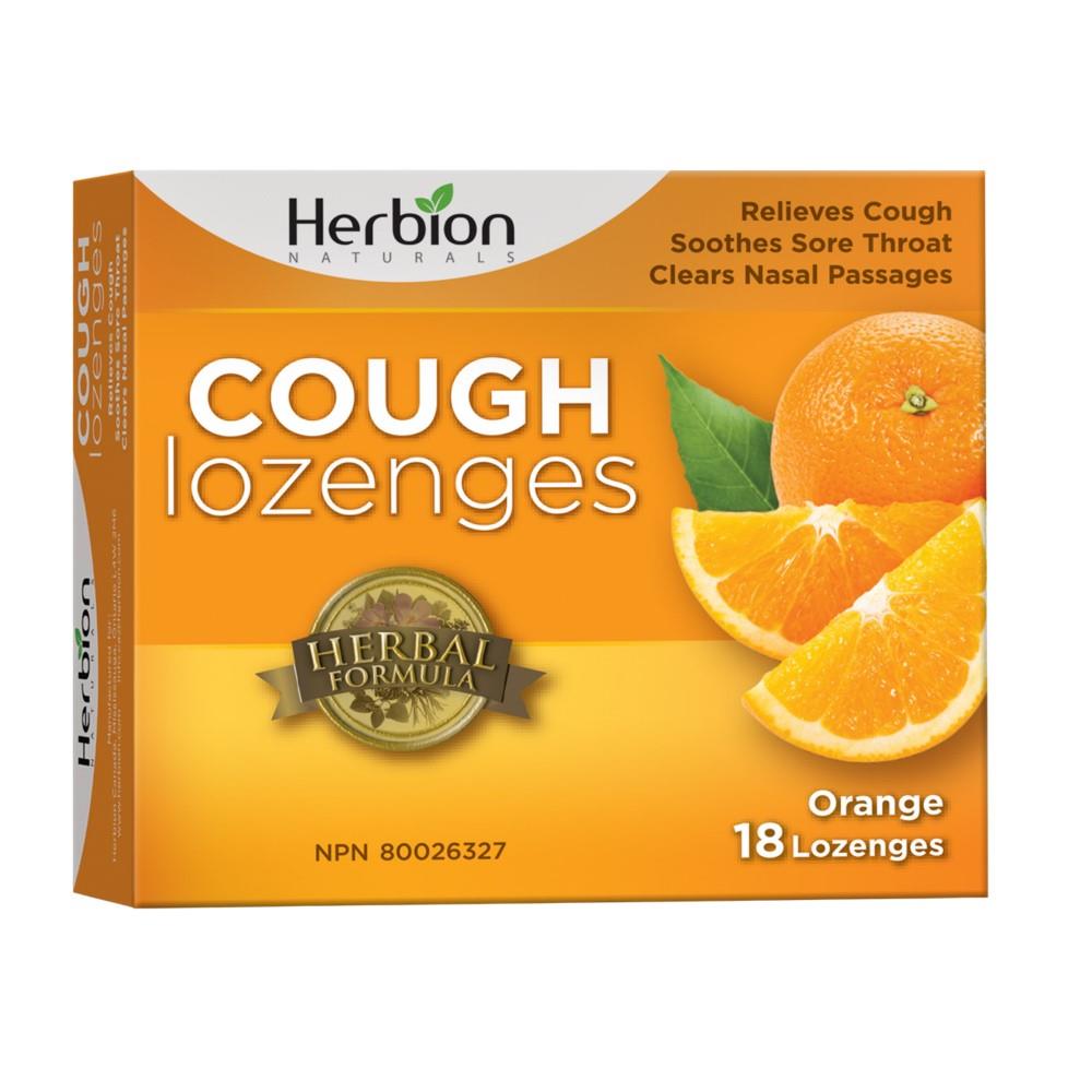 Cough Lozenges Herbion Orange - 18 Lozenges