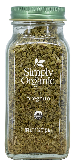 SIMPLY ORGANIC SPICES OREGANO, 21G