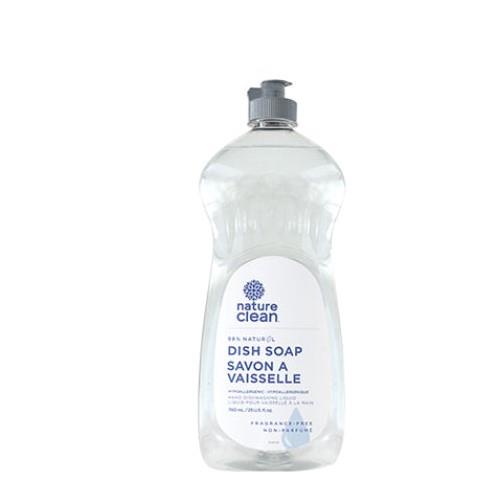 NATURE CLEAN DISH SOAP - FRAGRANCE FREE / 740ml