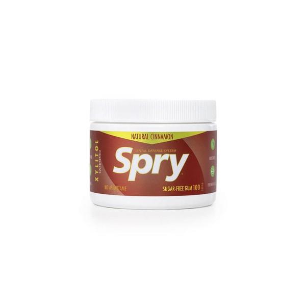 Spry Sugar Free Chewing Gum (Cinnamon) - 100 Pieces