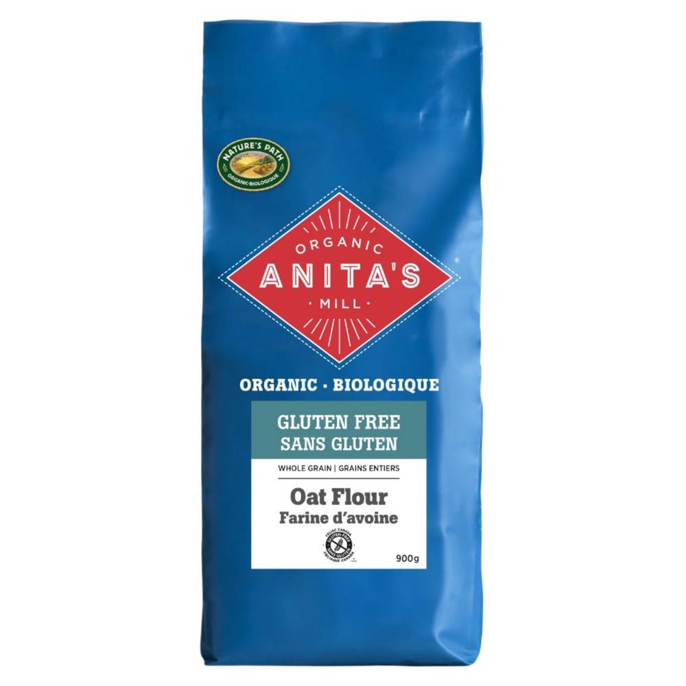 ORGANIC GLUTEN FREE WHOLE GRAIN OAT FLOUR - 900g