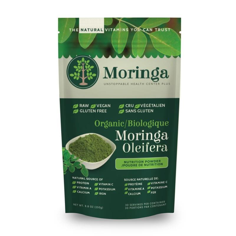 ORGANIC MORINGA OLEIFERA NUTRITION POWDER - 250g