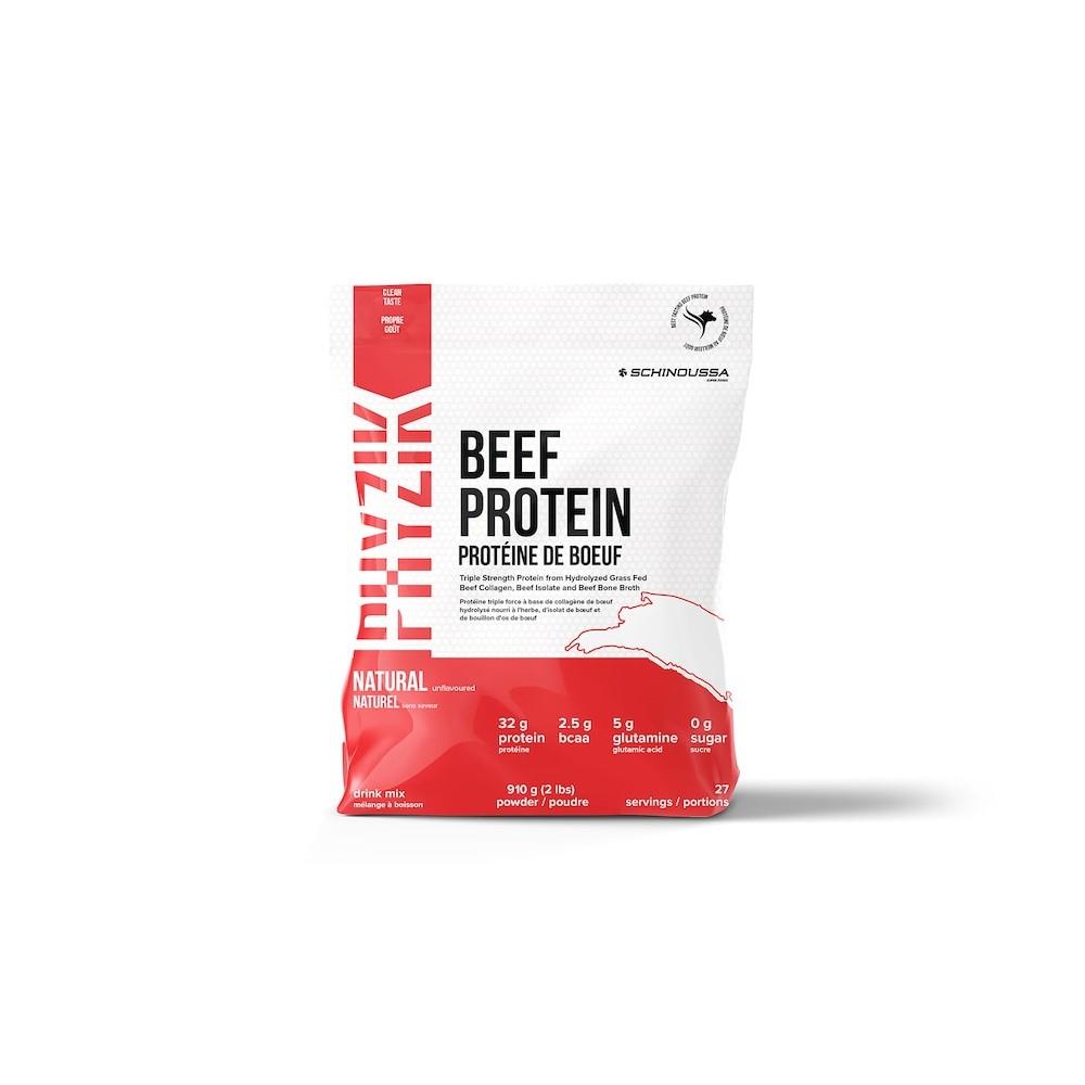SCHINOUSSA PHYZIK BEEF PROTEIN - UNFLAVOURED / 910g