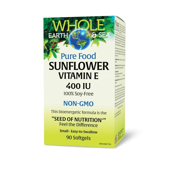 VITAMIN E FROM SUNFLOWER OIL - 400 IU / 90 SOFTGELS