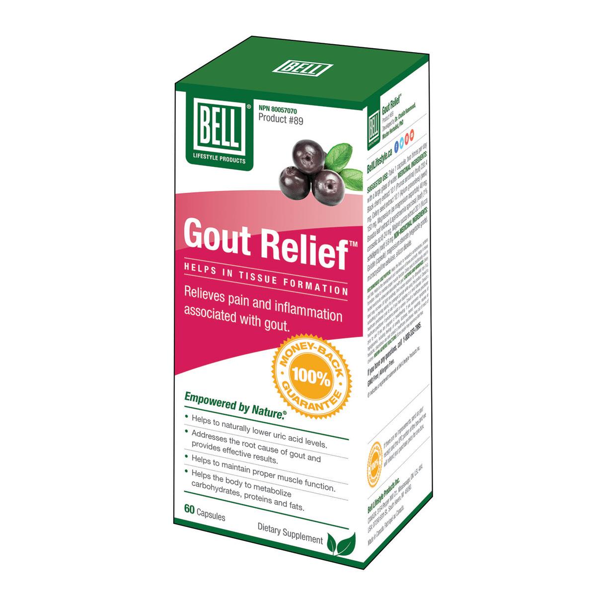GOUT RELIEF - 60 CAPSULES