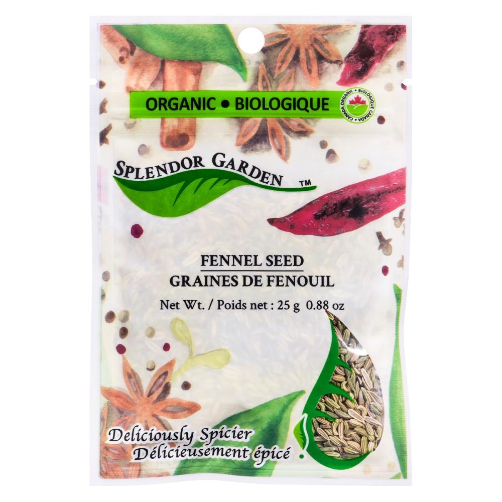 ORGANIC WHOLE FENNEL SEED - 25g