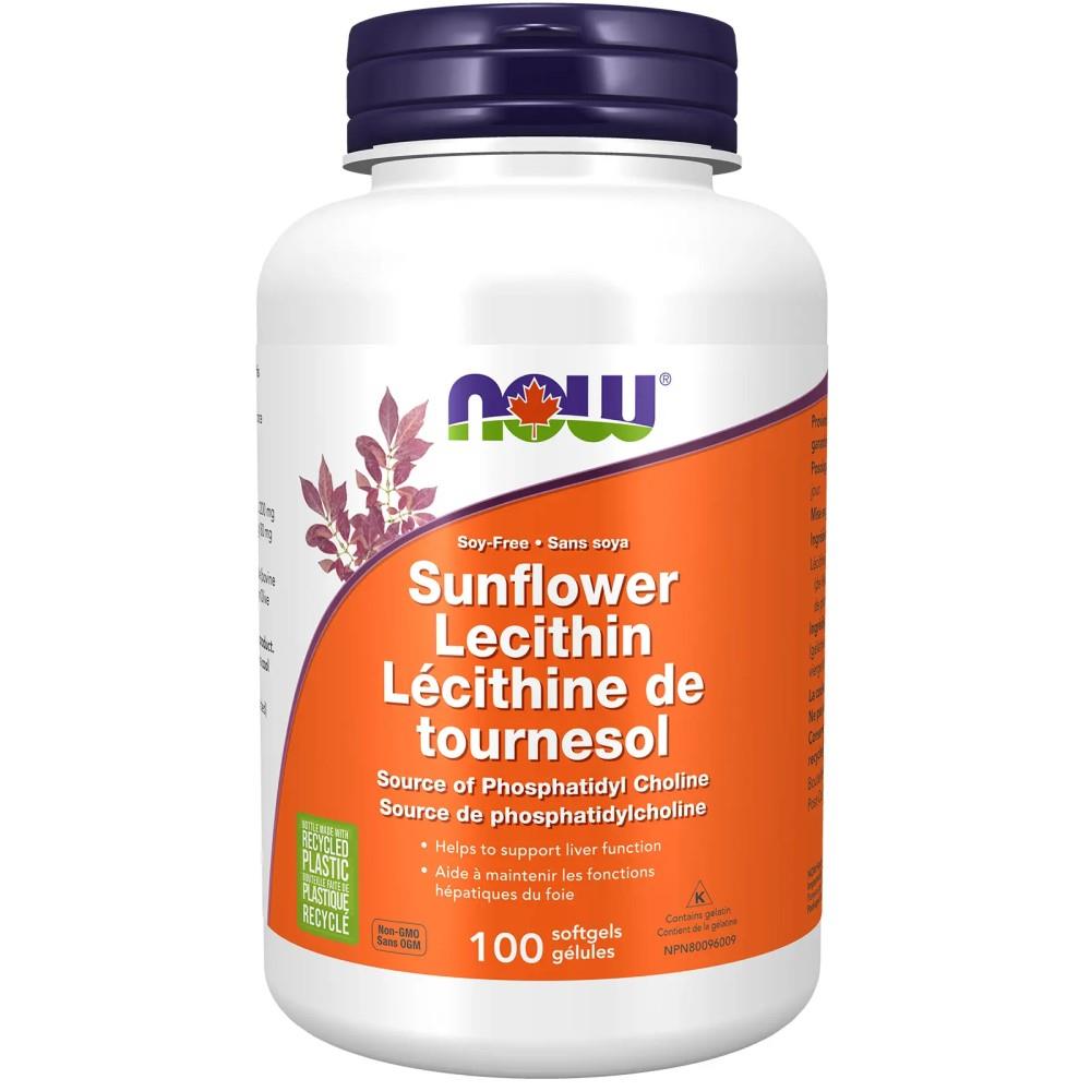 Sunflower Lecithin - 1200mg / 100 softgels
