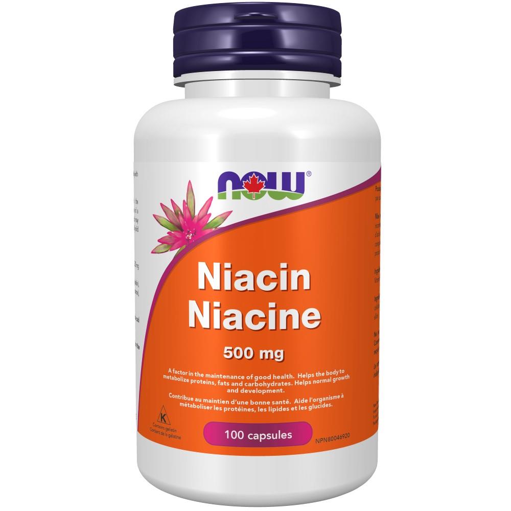 Niacin - 500mg / 100 caps
