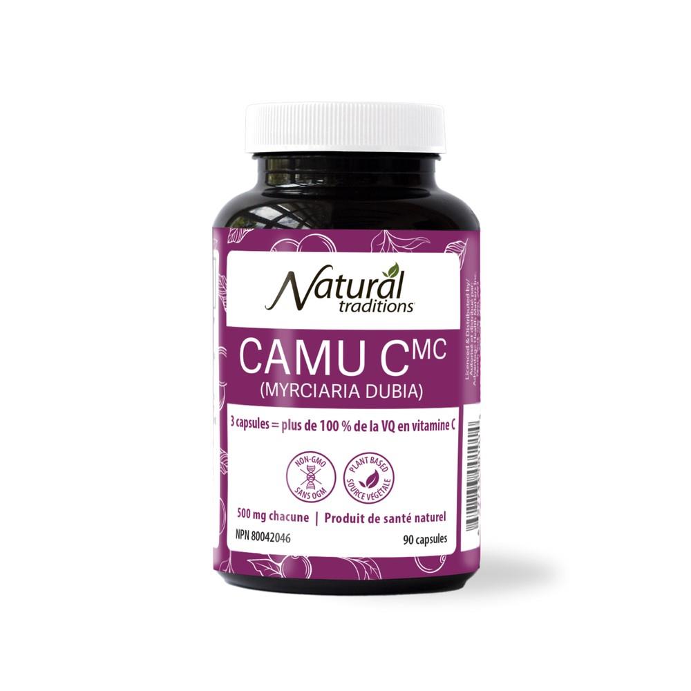 NATURAL TRADITIONS CAMU CAMU BERRY POWDER, 500MG / 90CAPS