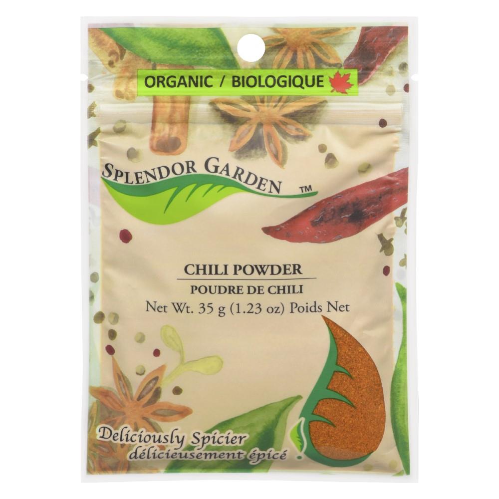 SPLENDOR GARDEN CHILI POWDER ORGANIC, 35G