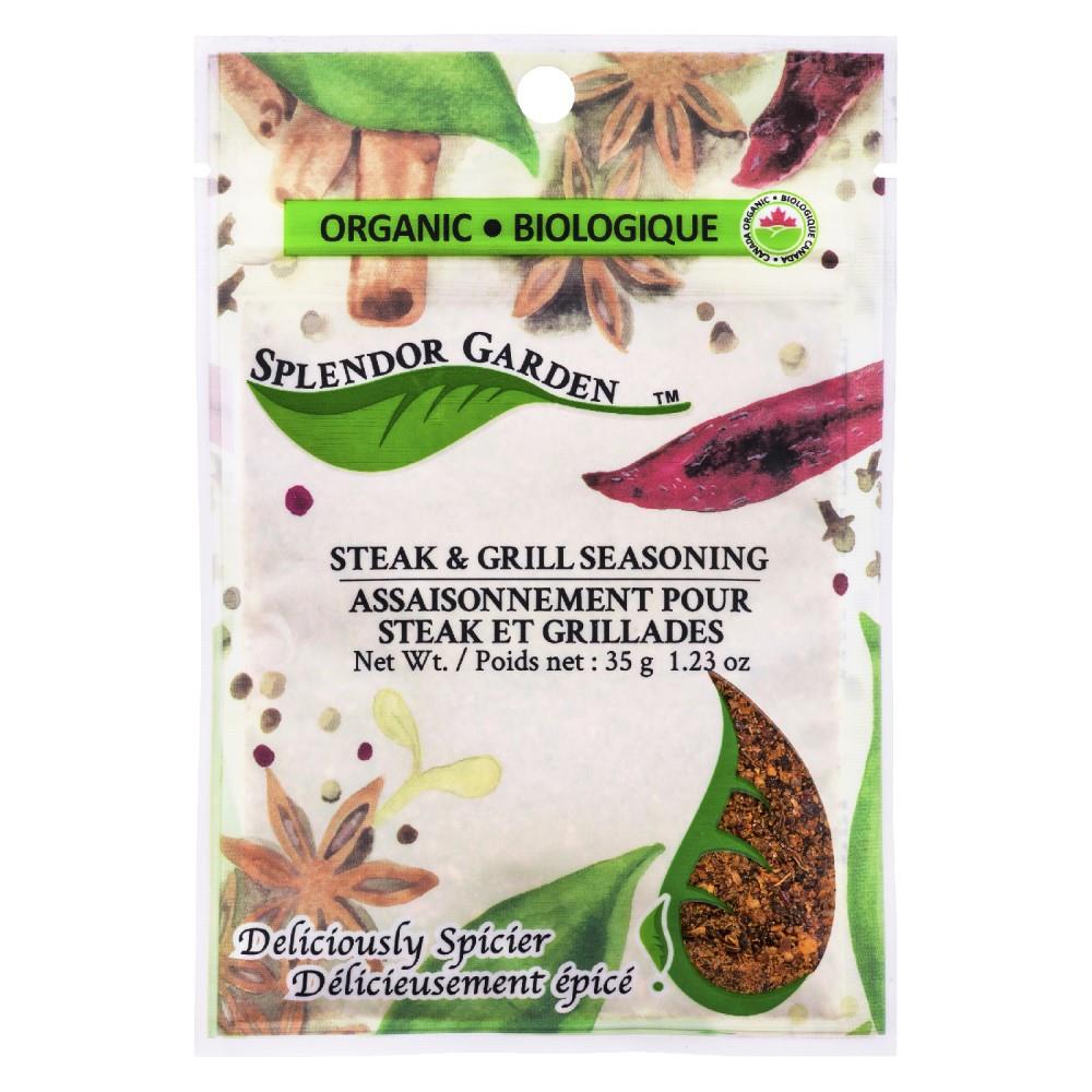 SPLENDOR GARDEN STEAK & GRILL SEASONING, 35G