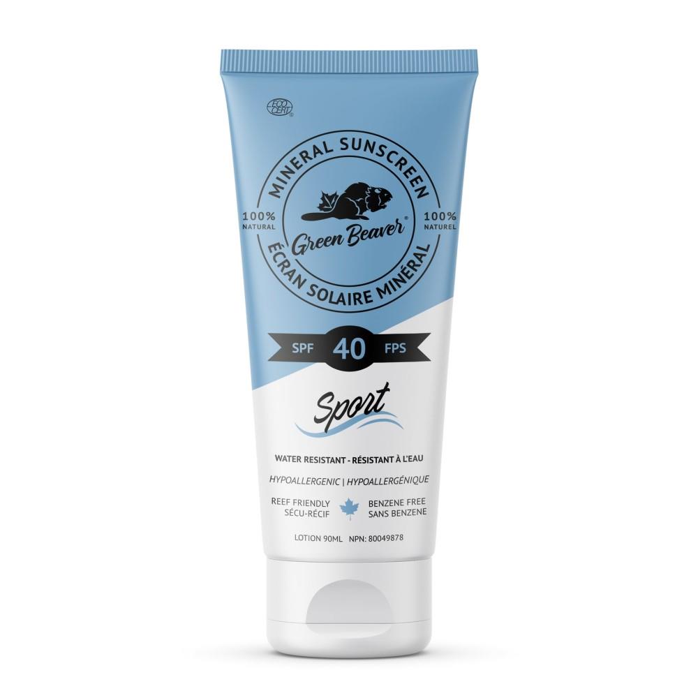 GREEN BEAVER SUNSCREEN LOTION SPORT - 40 SPF / 90ml