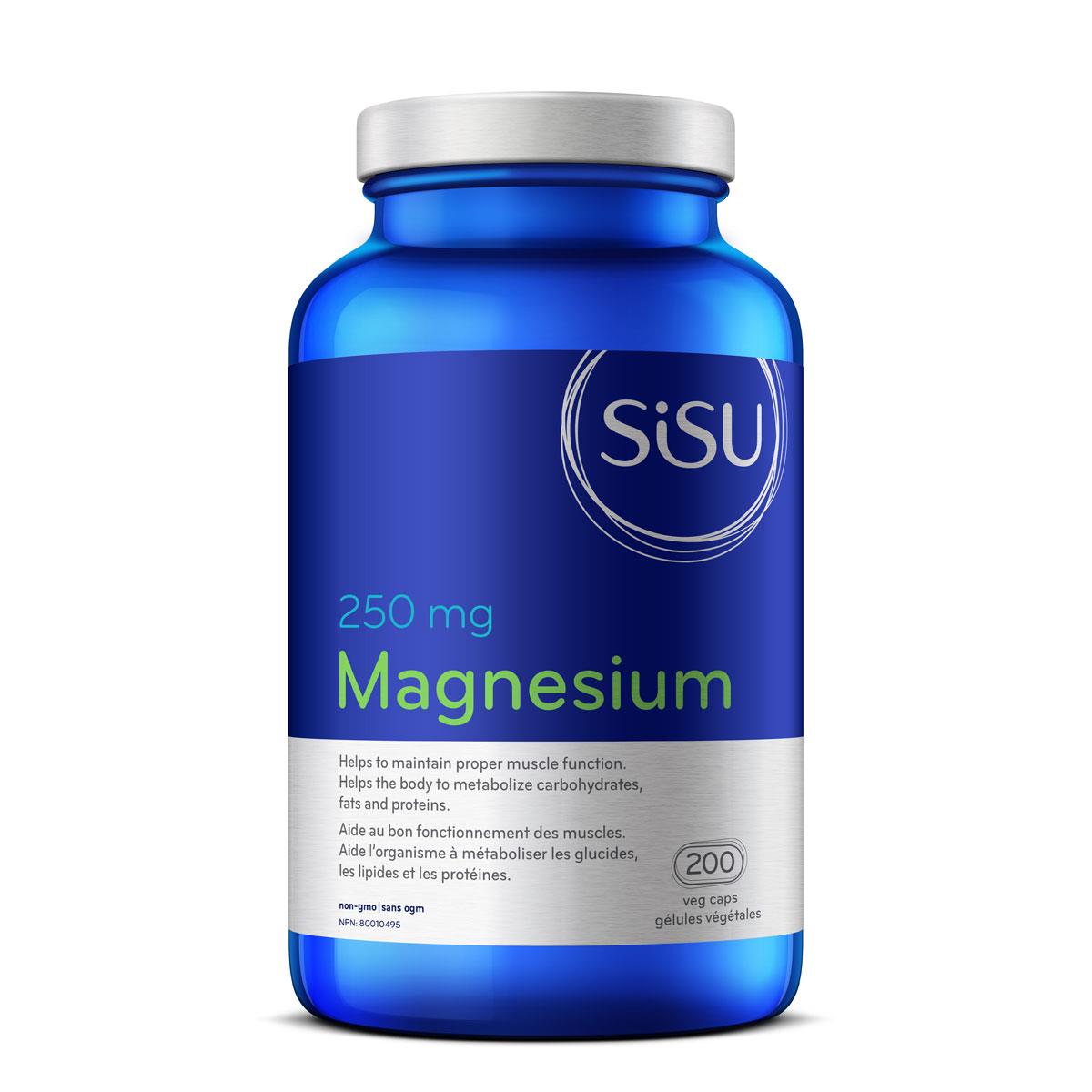 MAGNESIUM - 250mg / 200 CAPSULES