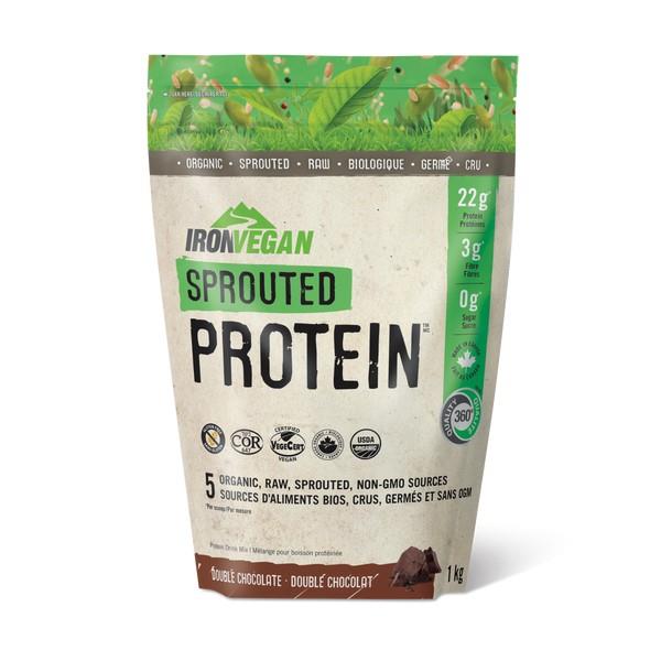 IRON VEGAN SPROUTED PROTEIN - CHOCOLATE / 1kg