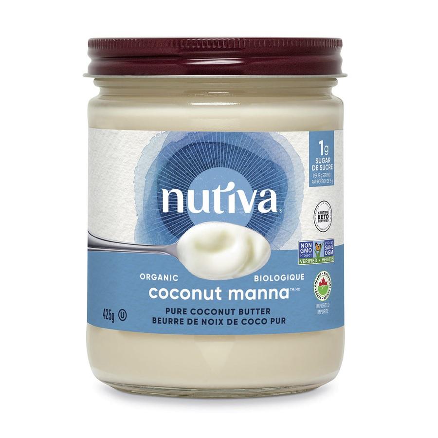 NUTIVA COCONUT MANNA ORGANIC, 425G