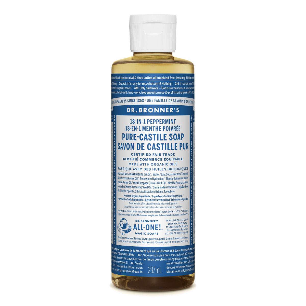 Castile Soap Peppermint - 236ml